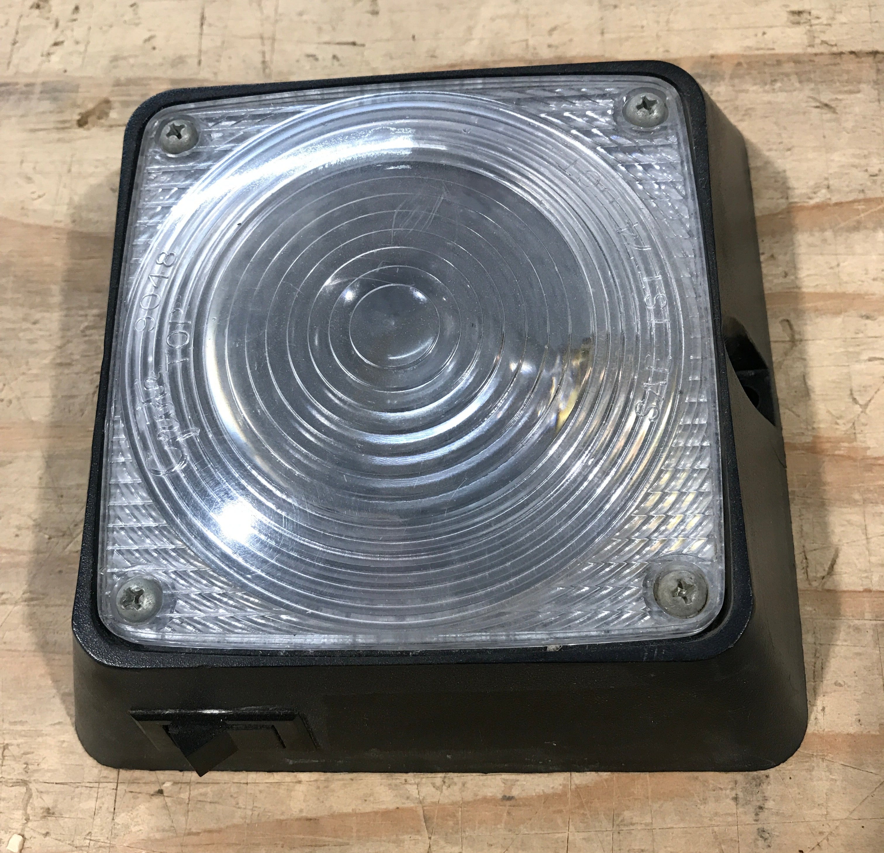 Used Porch/ Exterior Light - Clear Lens - 6" x 6"