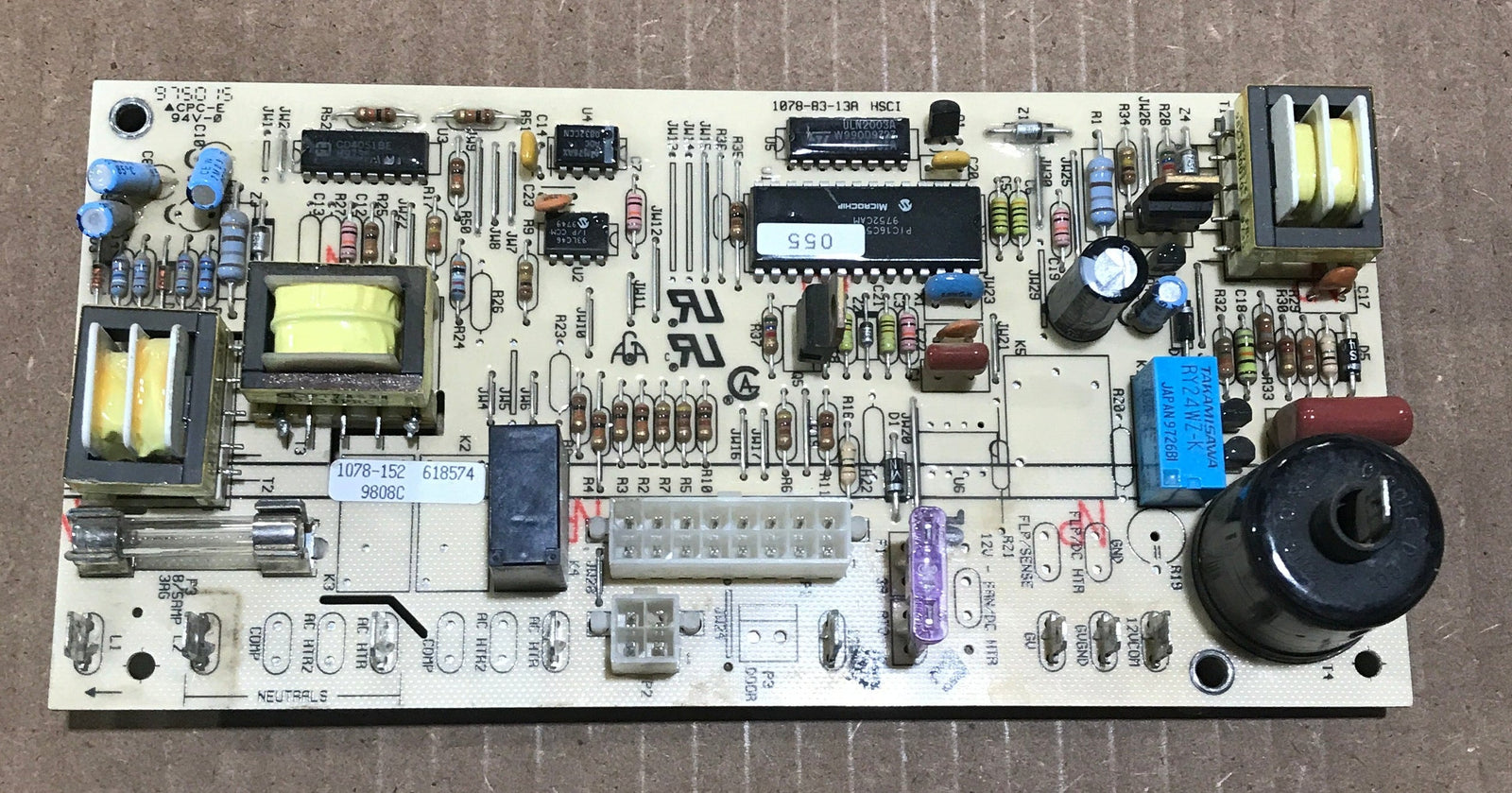 Used Dinosaur Electric Refrigerator Power Supply Circuit Board - 618574