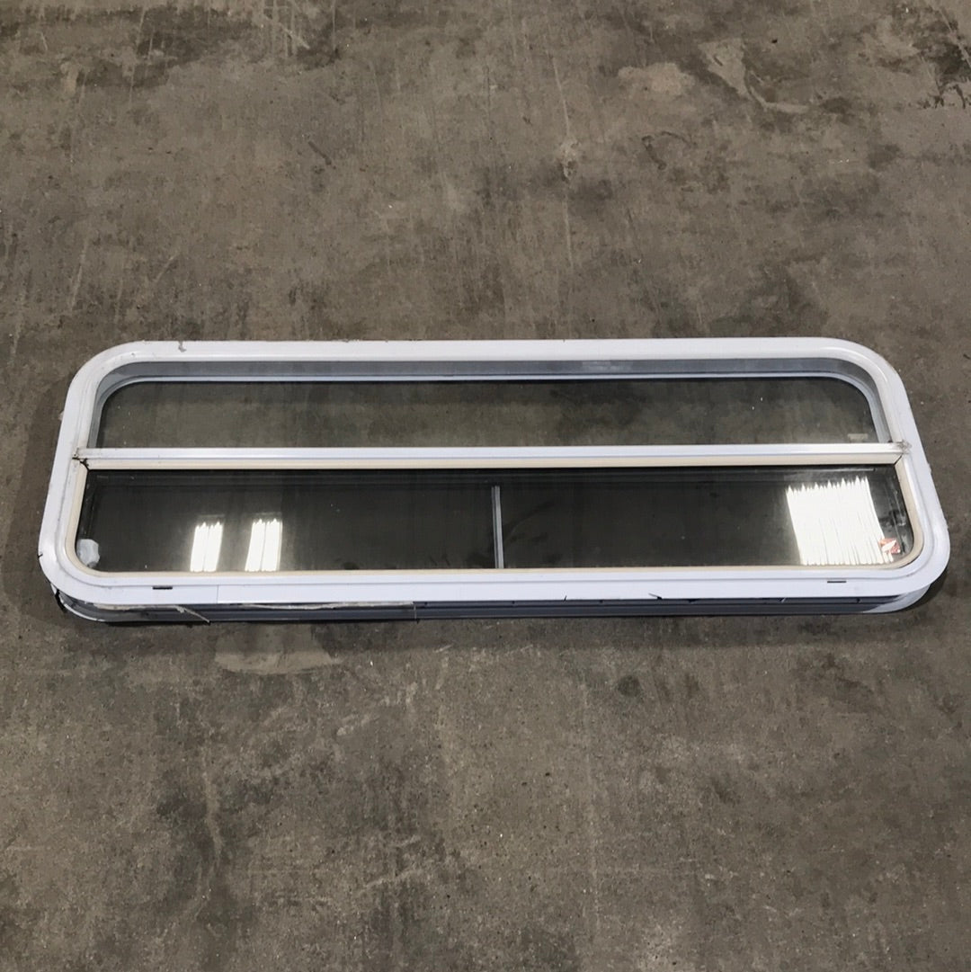 Used White Radius Opening Window : 47 3/4