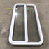 Used White Radius Opening Window : 47 1/4" W x 21 1/4" H x 2" D