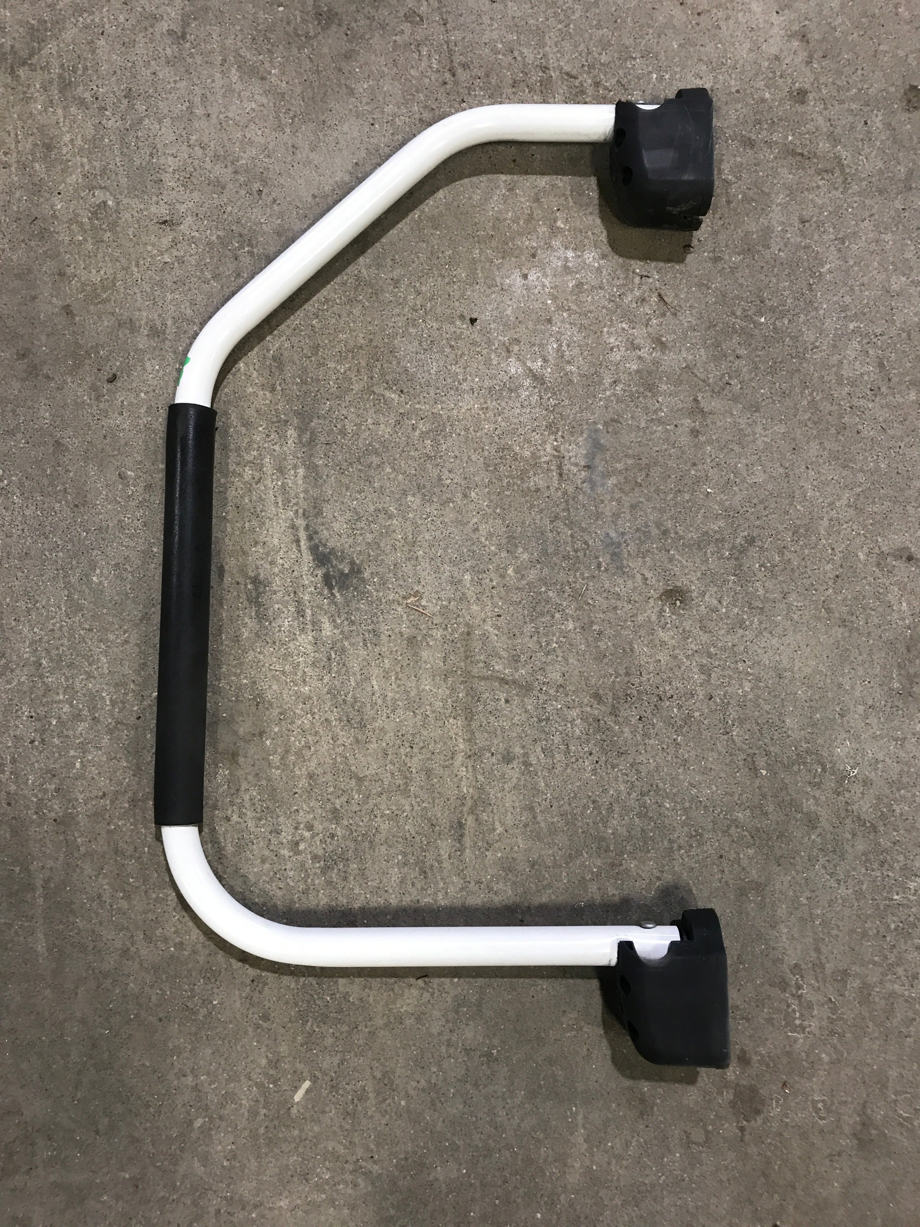 Used Lend A Hand Assist Railing-off white