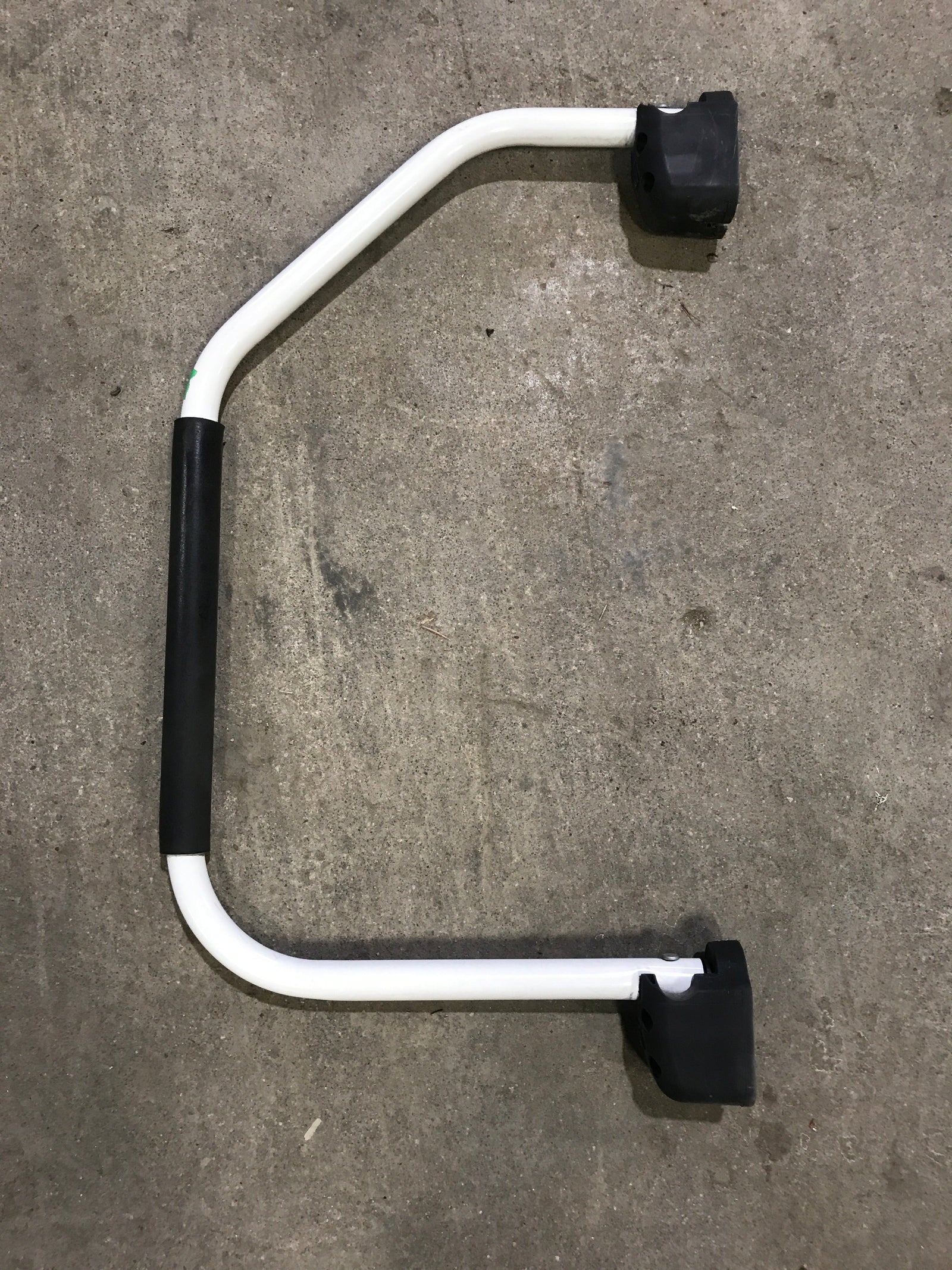 Used Lend A Hand Assist Railing-off white