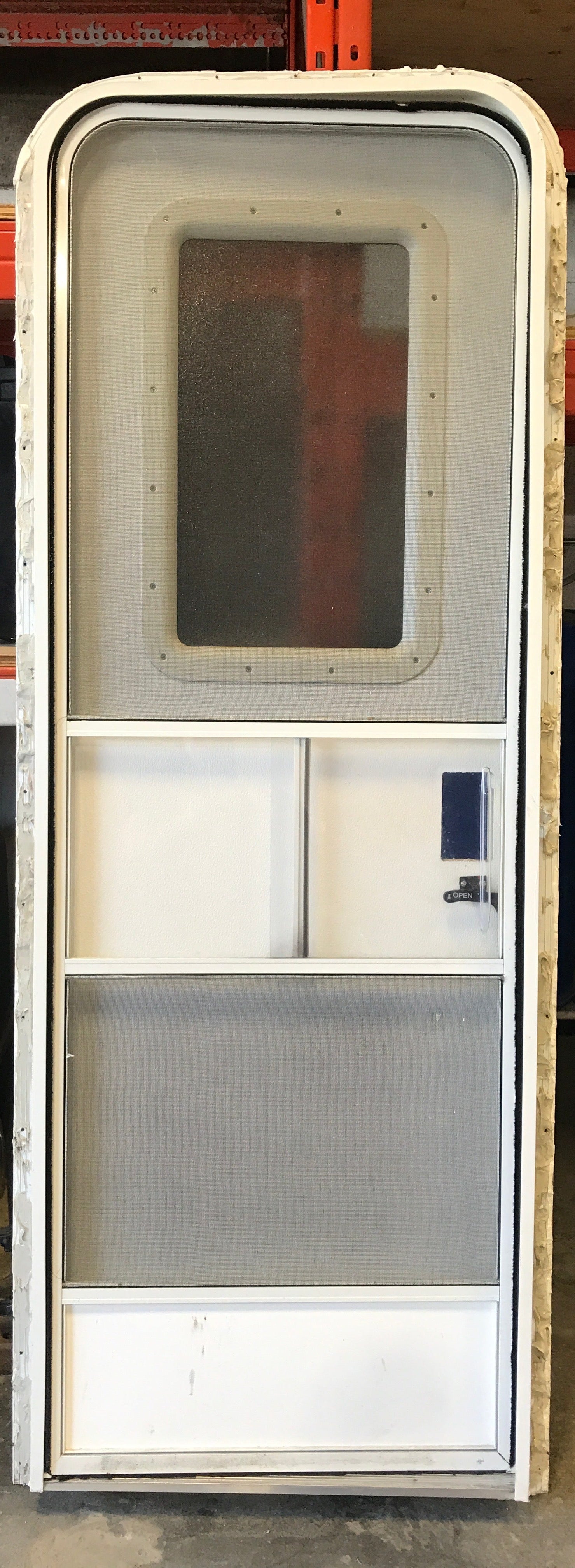 Used RV Radius Entry Door 25 5/8