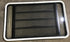 Used Black Radius Opening Window : 47" W x 28 1/4" H x 2" D