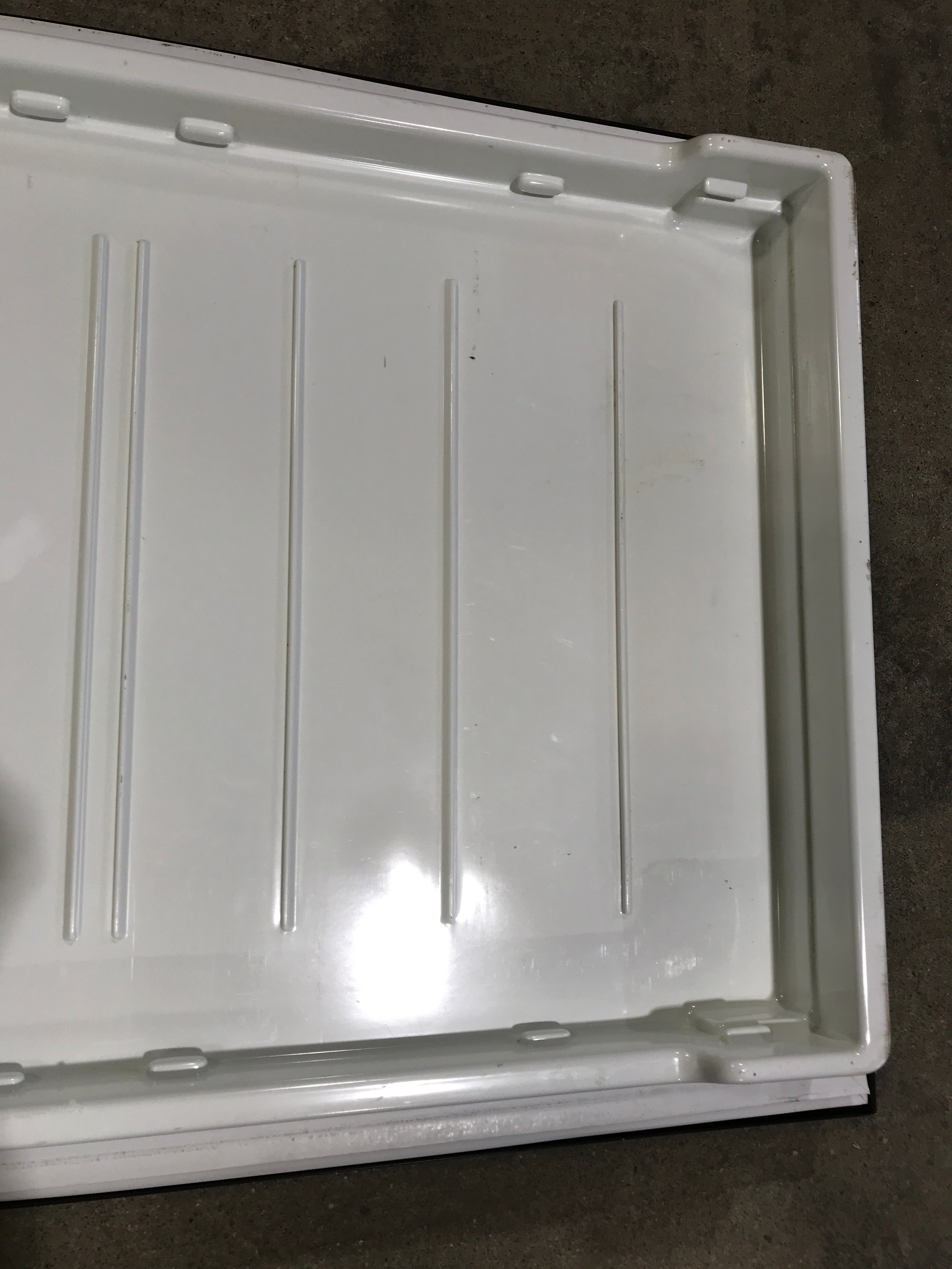 Used Norcold Refrigerator Door - 638833 - 21 7/8" W x 39 1/2" H