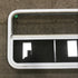 Used White Radius Opening Window : 35 1/2" W x 21 1/2" H x 1 7/8" D