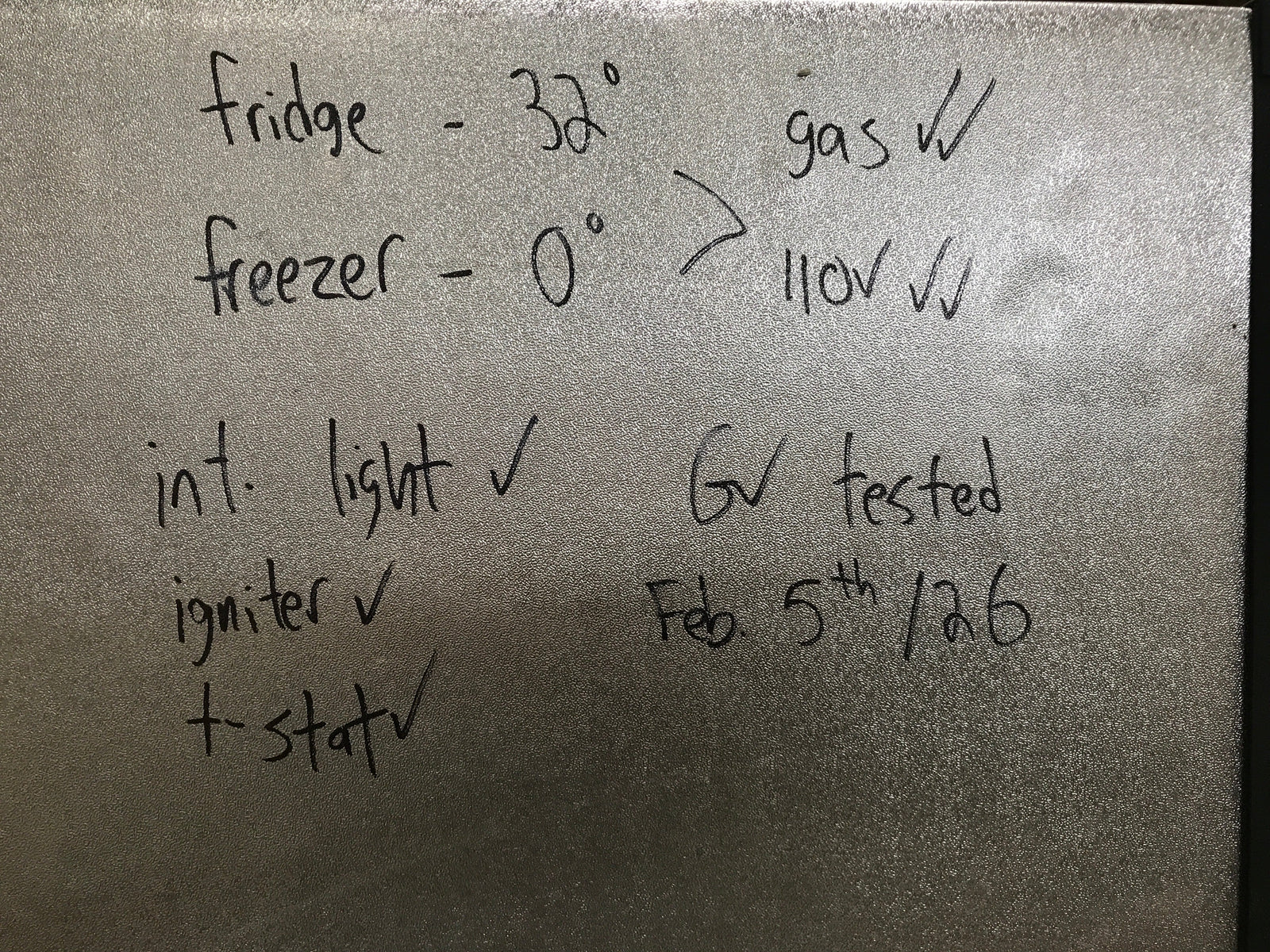 Used Complete Dometic Fridge, 2-Way - DM2652