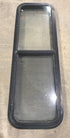 Used Black Radius Opening Window : 49" W x 15 1/4" H x 2" D