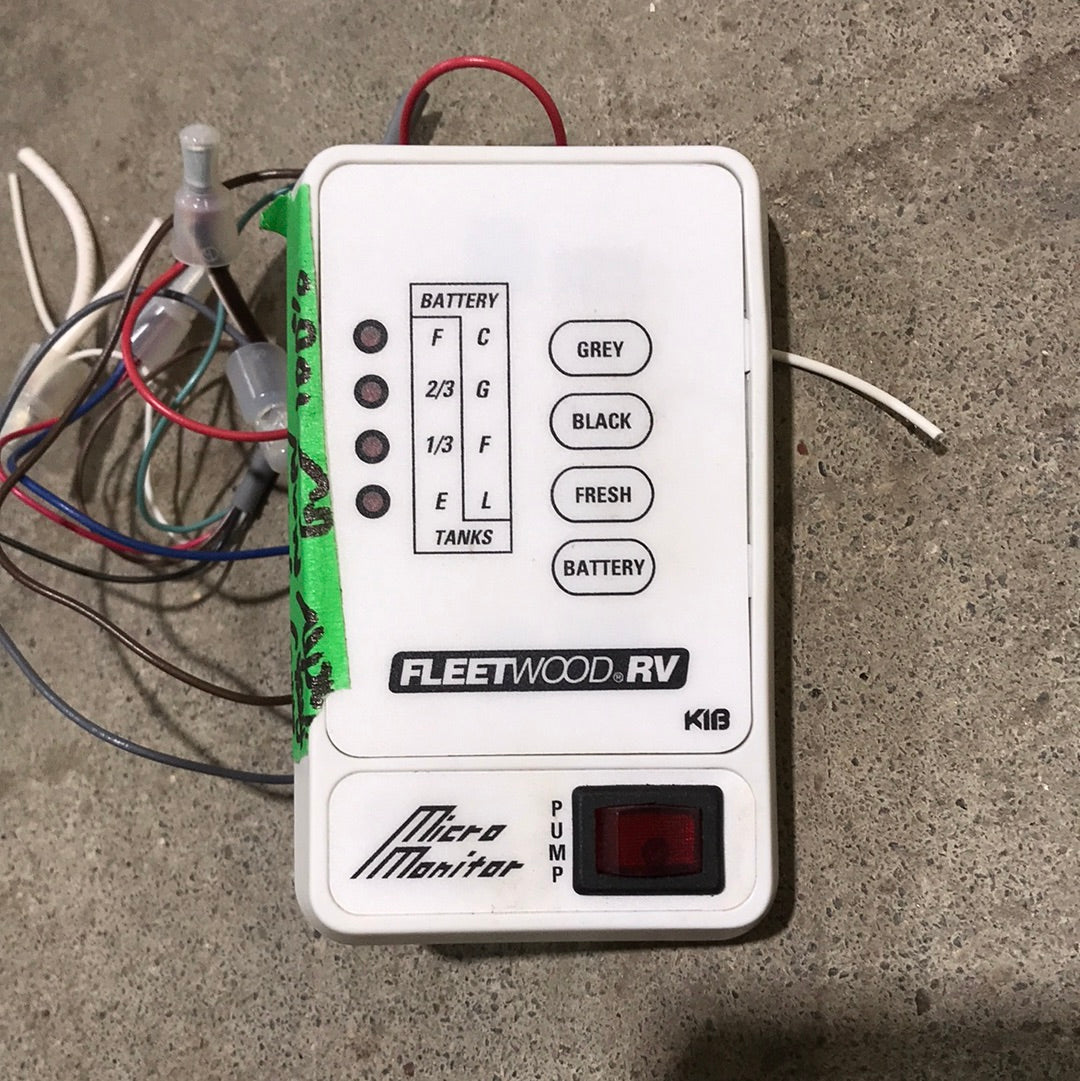 Used KIB Micro Monitor SUBPCBM2 - PCBM2-C  - YYZ - White