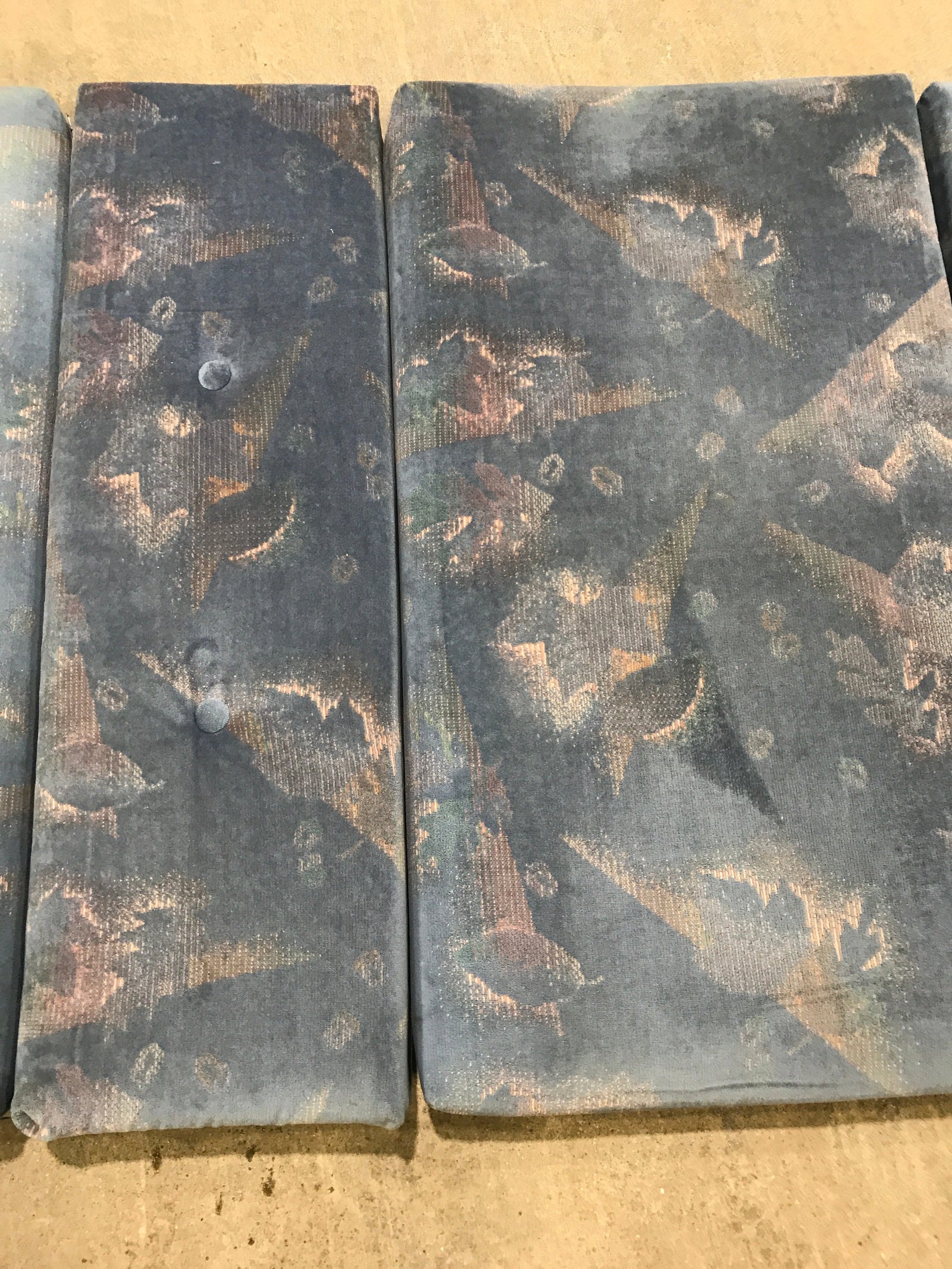 Used Dinette Cushion Set- 4 piece - 2 @ 40