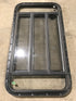 Used Black Radius Opening Window : 42 1/2" W x 22 1/2" H x 1 1/2" D