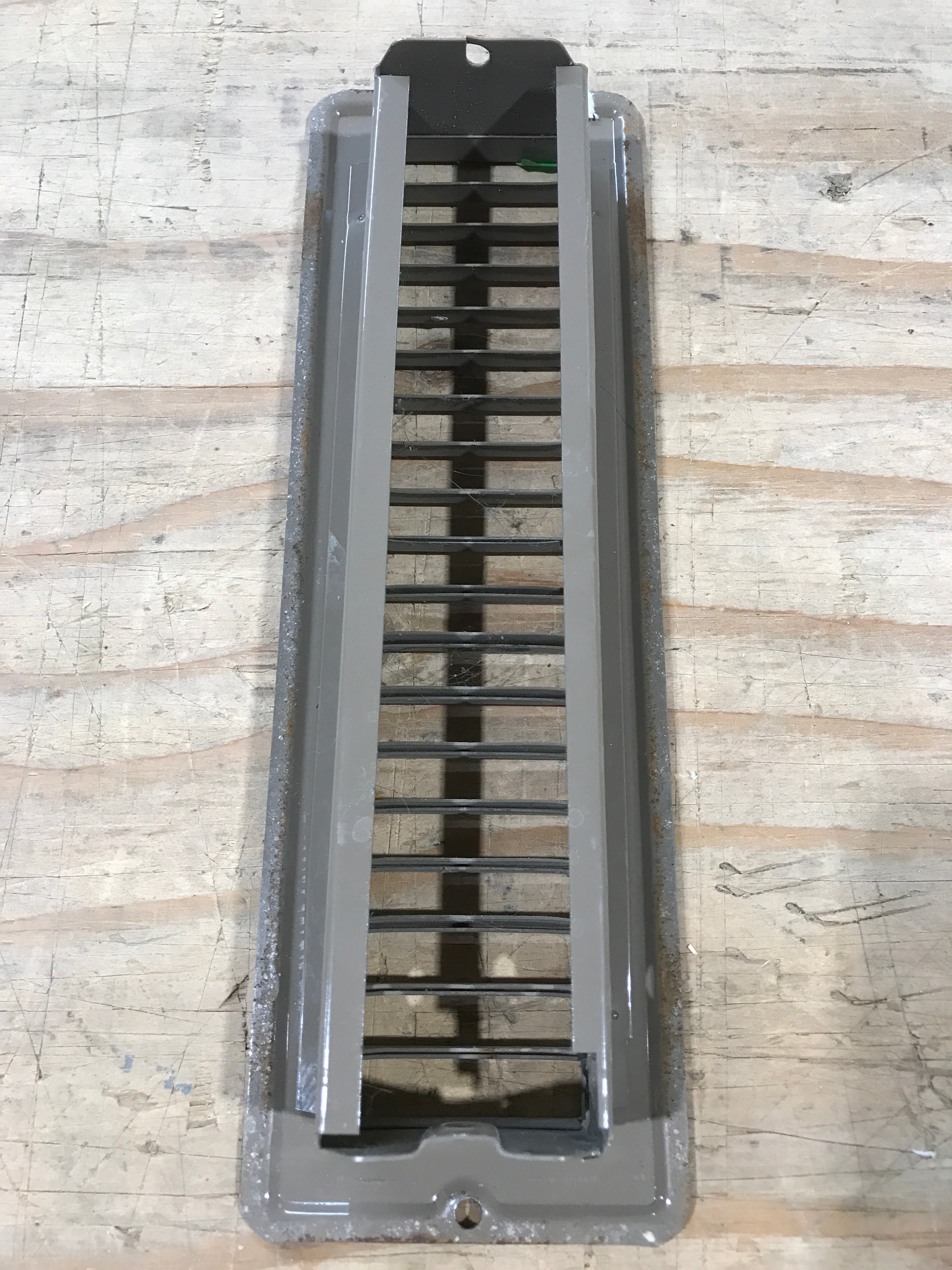 Used Beige Floor Register - Metal