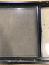 Used Black Radius Opening Window : 60" W x 21 1/2" H x 1 7/8" D