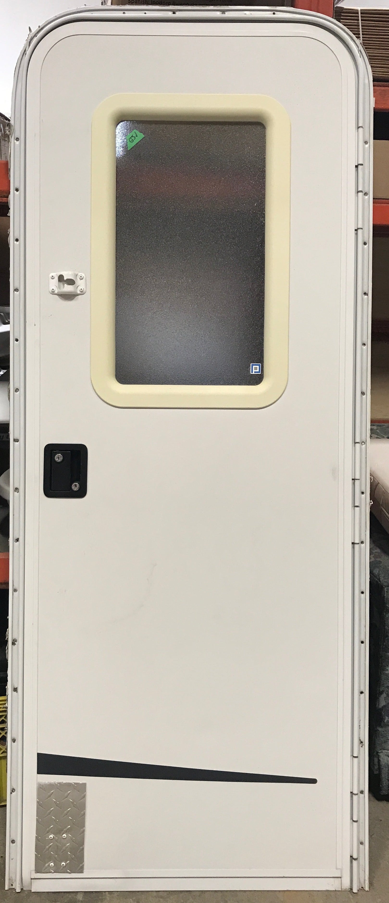 Used RV Radius Entry Door 25 1/2" W x 68 1/2" H