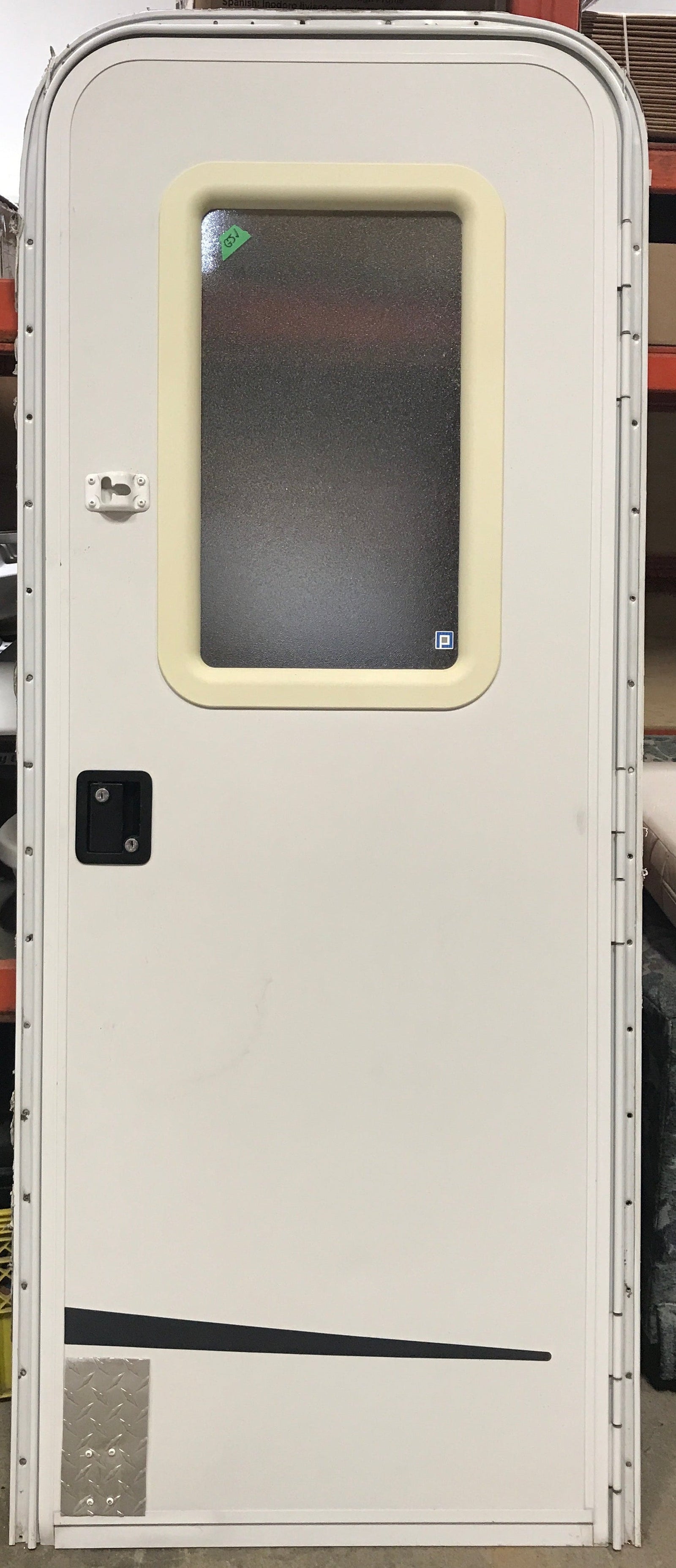 Used RV Radius Entry Door 25 1/2