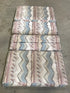 Used Dinette Cushion Set- 4 piece: 2 @ 38" X 22" X 4" D, 2 @ 38" X 14" X 4" D