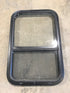 Used Black Radius Opening Window : 27 3/4" W x 18" H x 1 3/4"
