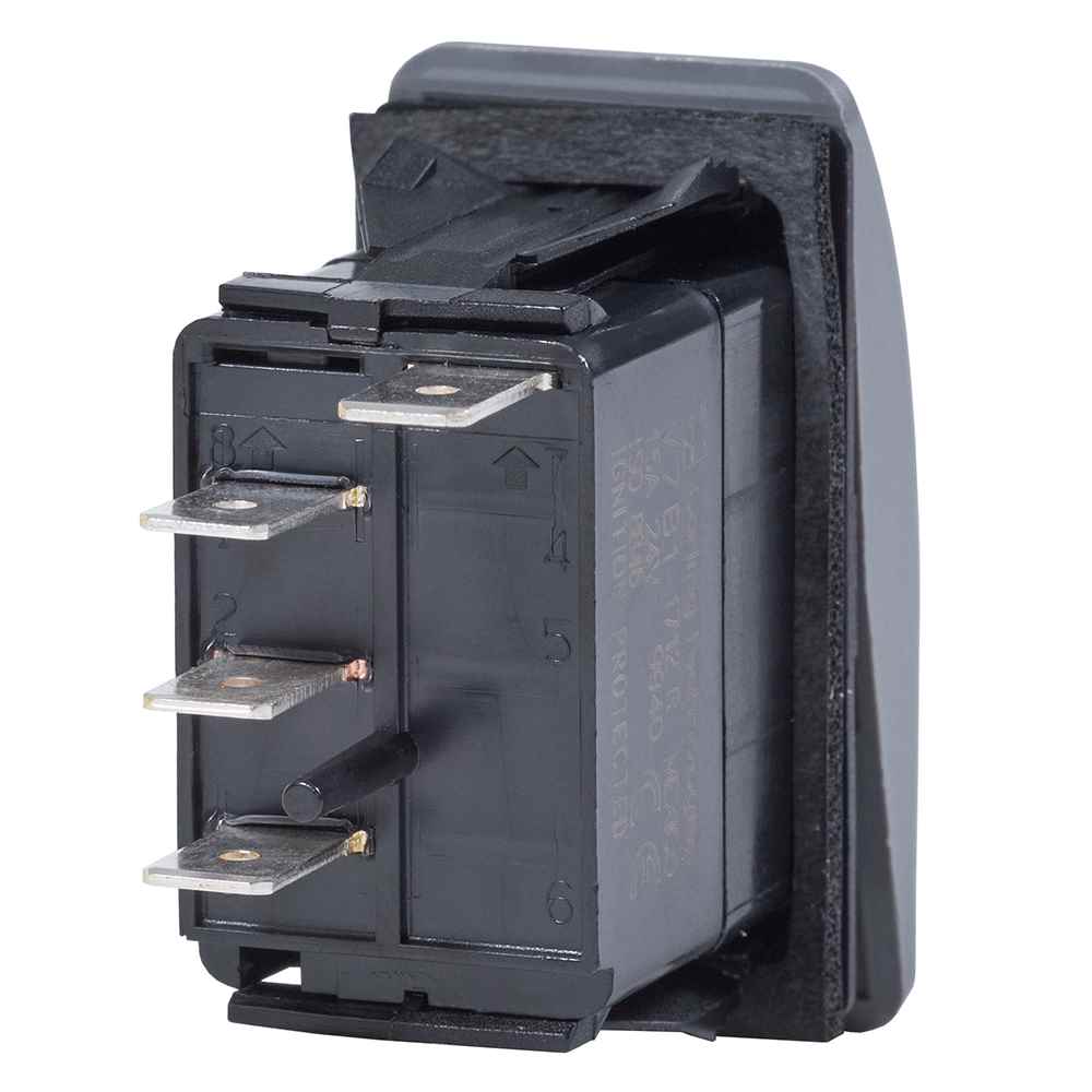 7932 Contura II Switch SPDT Black - (ON) - OFF - ON - Young Farts RV Parts