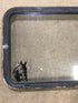 Used Black Radius Opening Window : 60" W x 21 1/2" H x 1 7/8" D