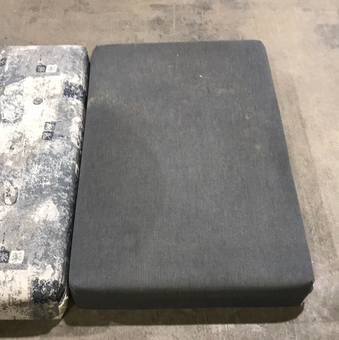 USED Dinette Cushion Set- 4 piece | 2 @ 38" X 24" X 4" D, 2 @ 38" X 13" X 4" D