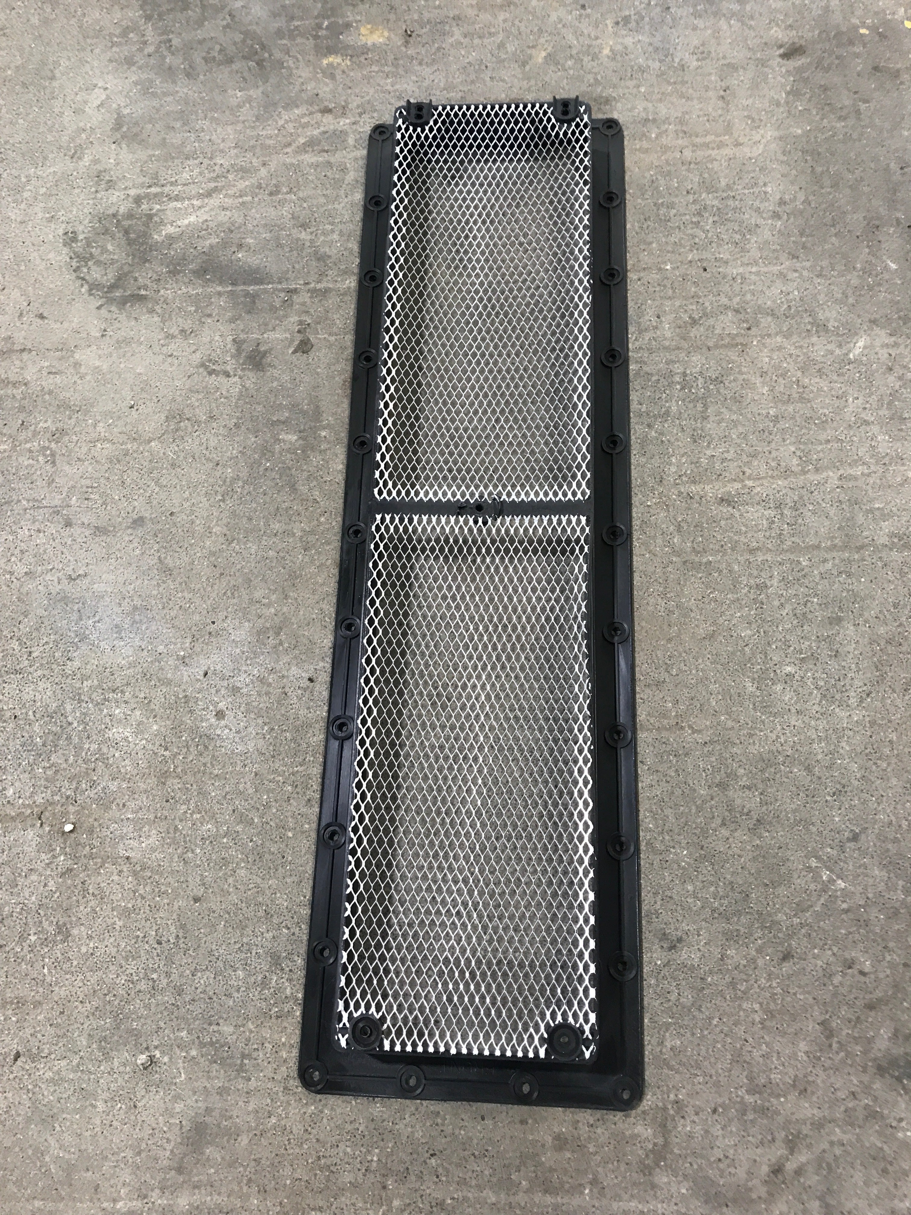 Used Norcold Fridge Roof Vent Base, BLACK