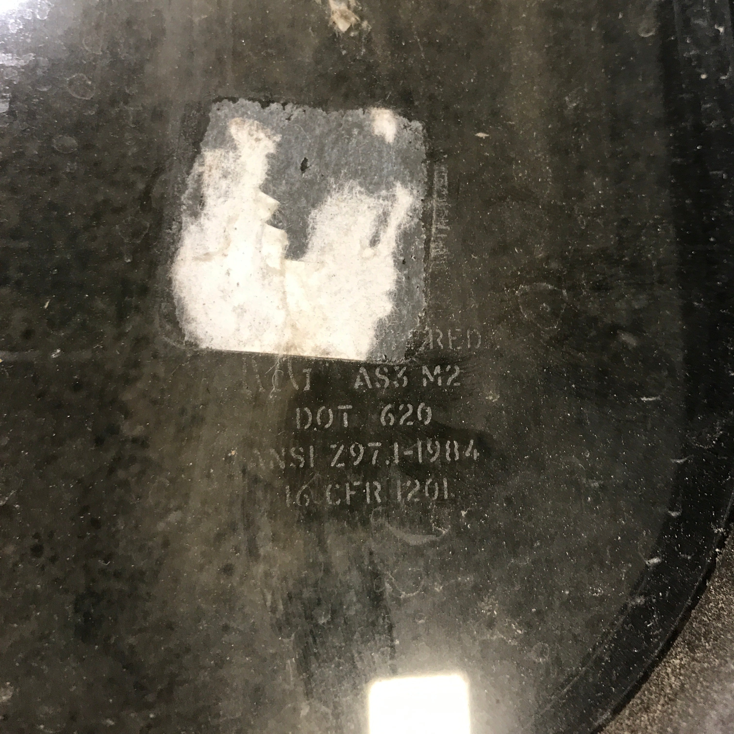 Used Black Radius Opening Window : 23.5" X 14.5" X 1.25" - Young Farts RV Parts