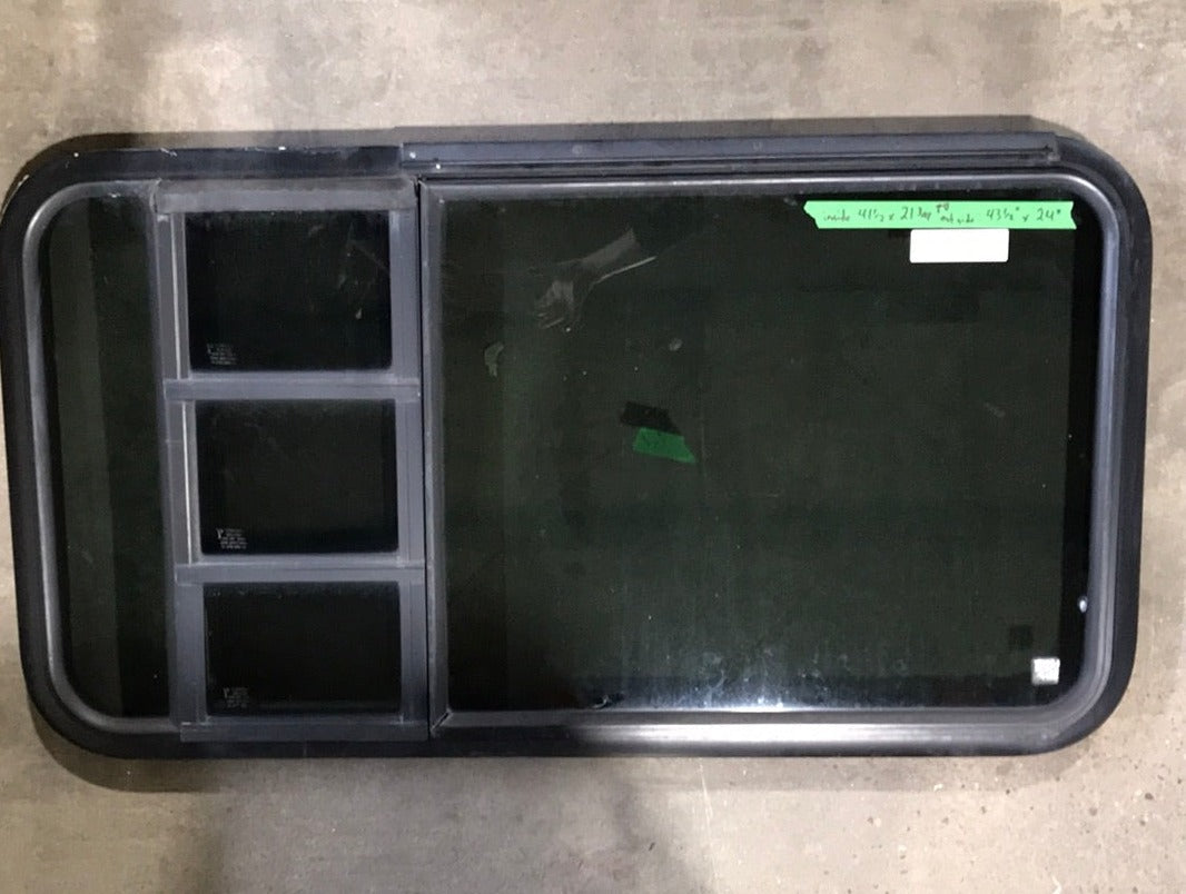 Used Black Radius Emergency Opening Window : 41 1/2