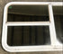 Used White Emergency Opening Window : 47 1/2" W x 21 1/2" H x 2" D