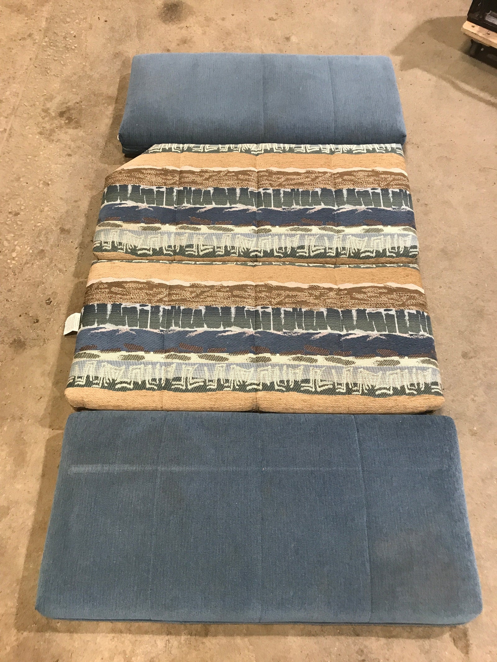 Used Dinette Cushion Set- 4 piece - 2 @ 39