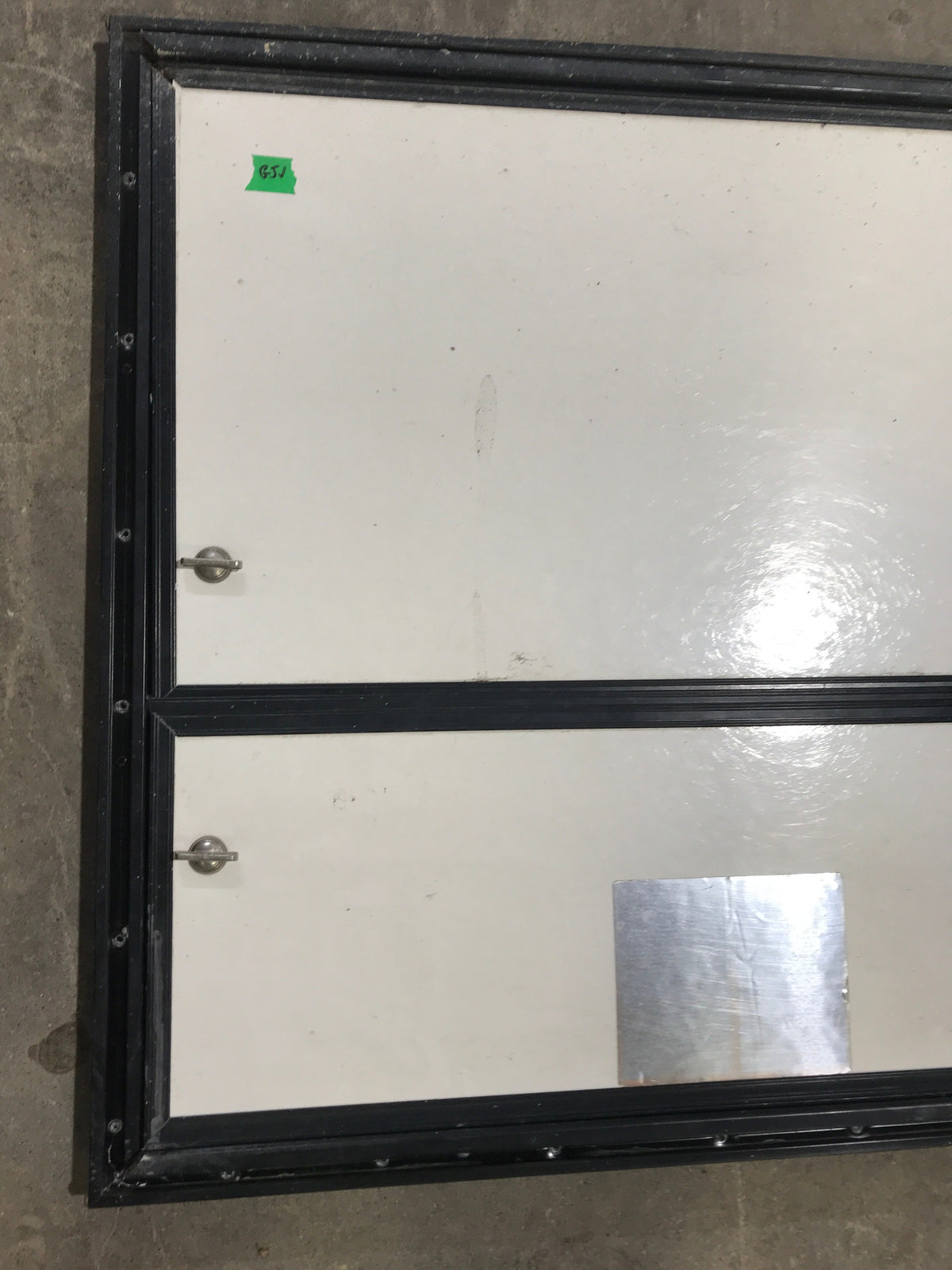 Used Square Cornered Propane Cargo Door 29 3/4