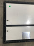 Used Square Cornered Propane Cargo Door 29 3/4" x 25 3/4" x 3/4"D