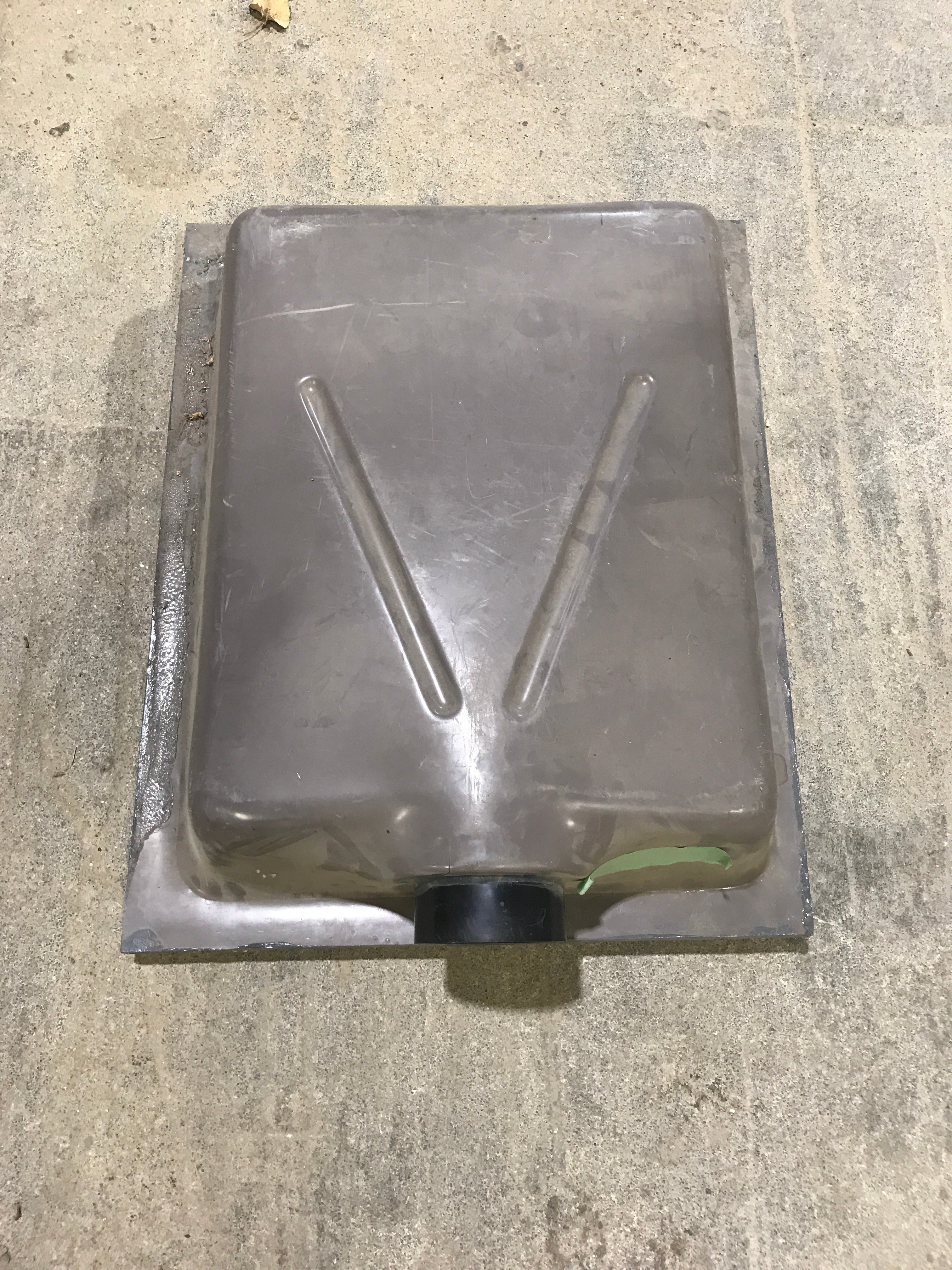 Used Waste/ Black Water Tank 22 1/2" L x 18" W x 6" H