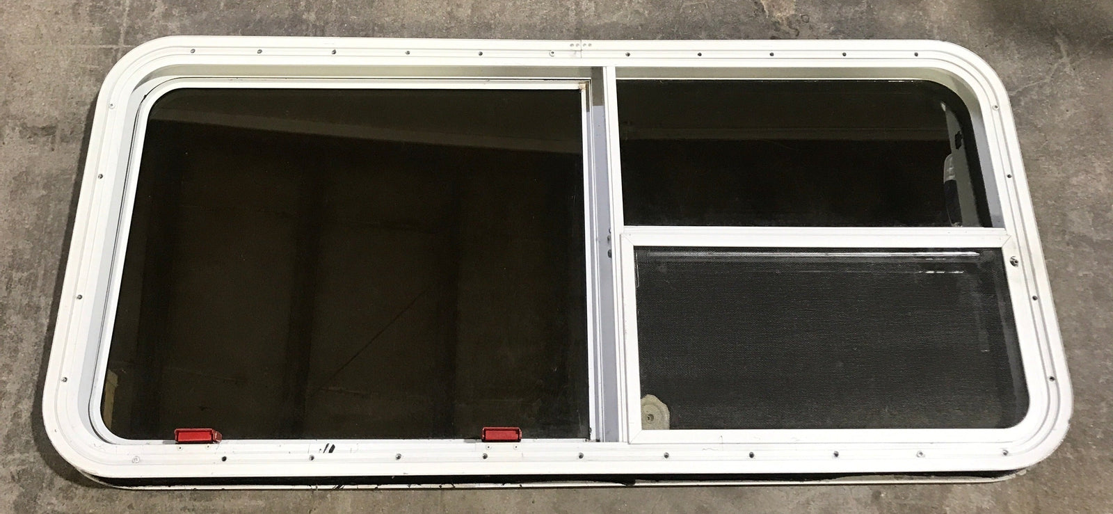 Used White Emergency Opening Window : 47 1/2