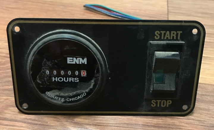 Used ENM On-Off Switch with Hour Meter Panel Switch