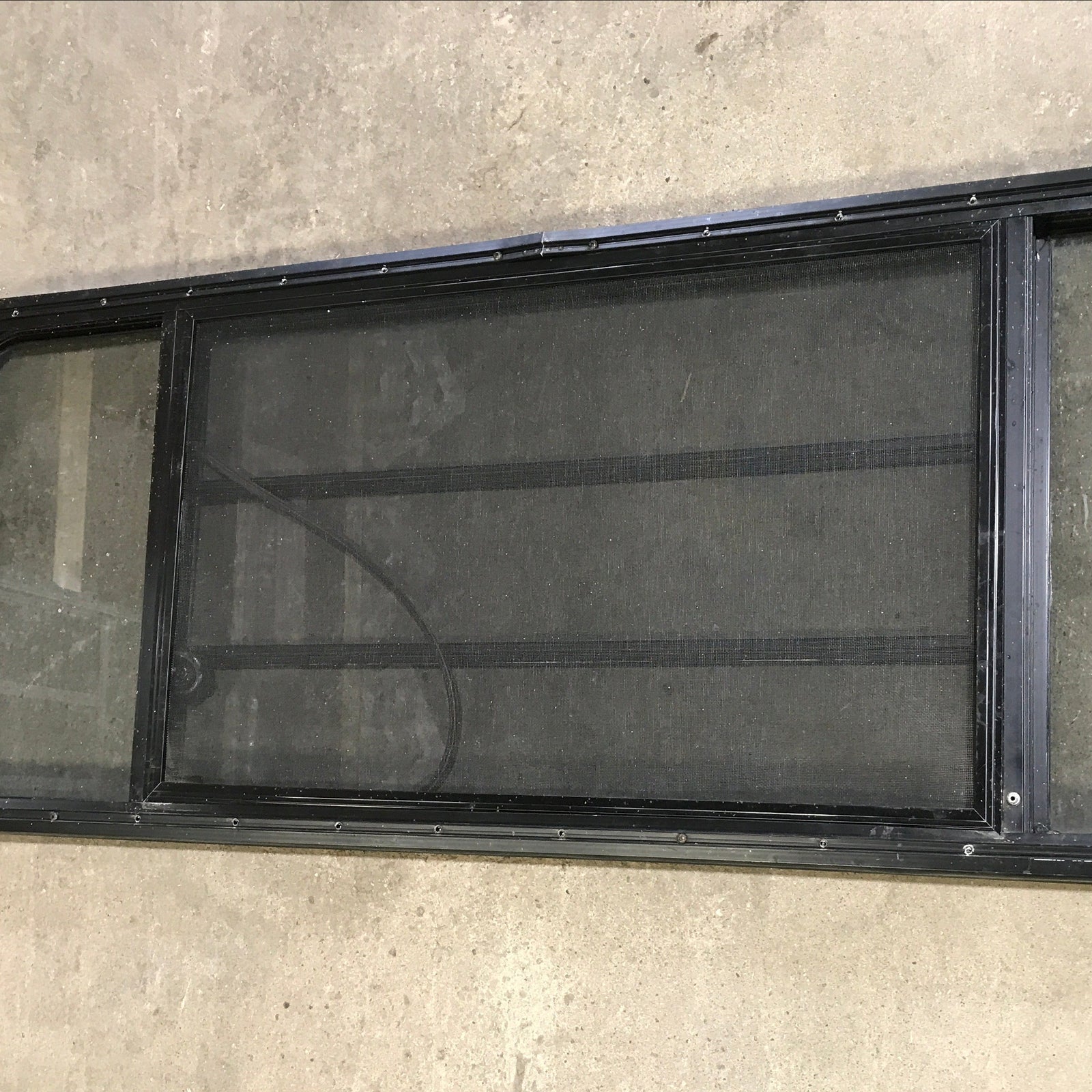Used Black Radius Opening Window : 59.75