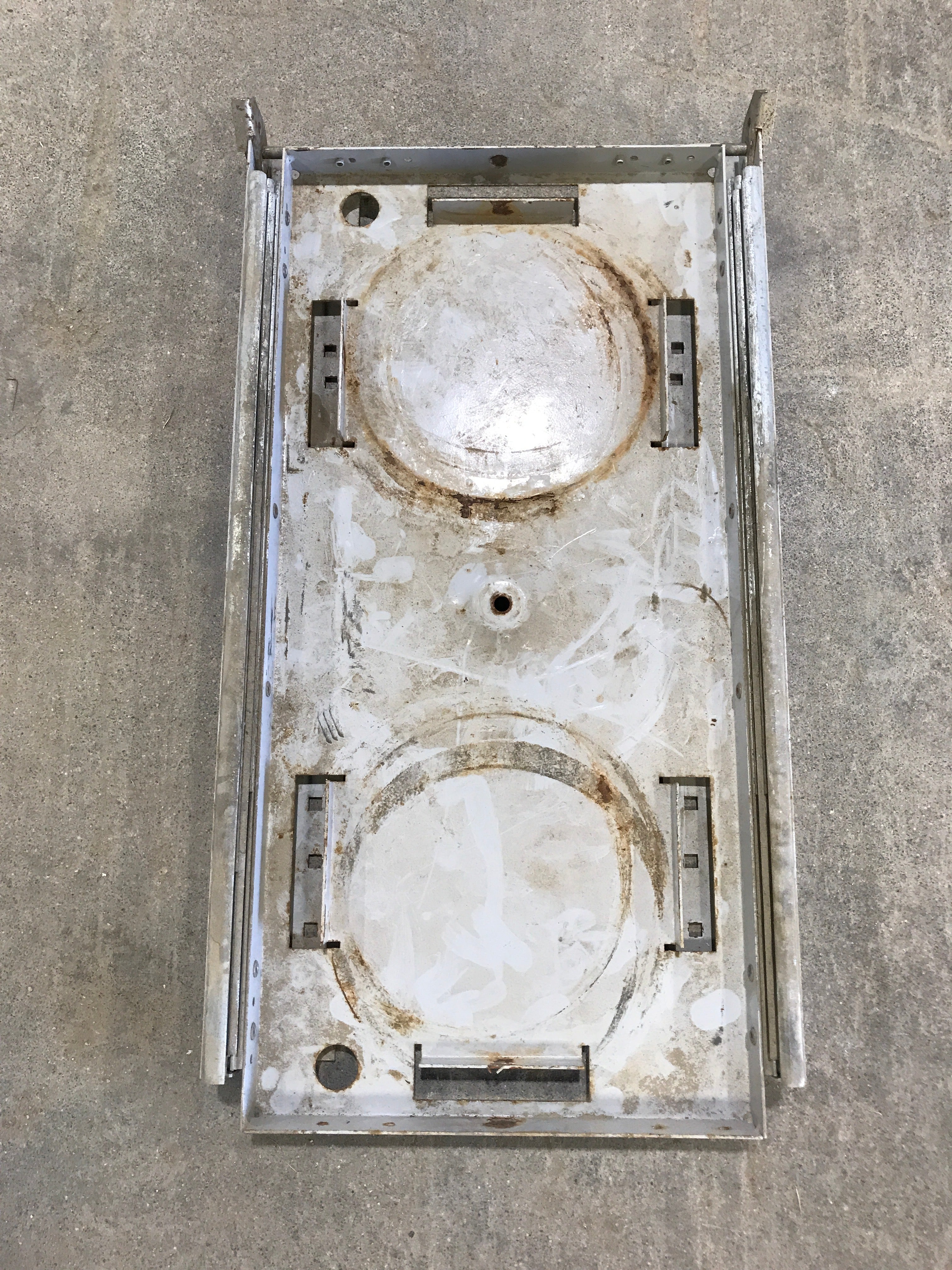 Used Sliding Propane Rack/ Holder 30LB Double