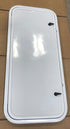 Used Radius Opening Rock Guard Covered Window: 40 1/2"  X 16 1/2"  X 1 1/2" D