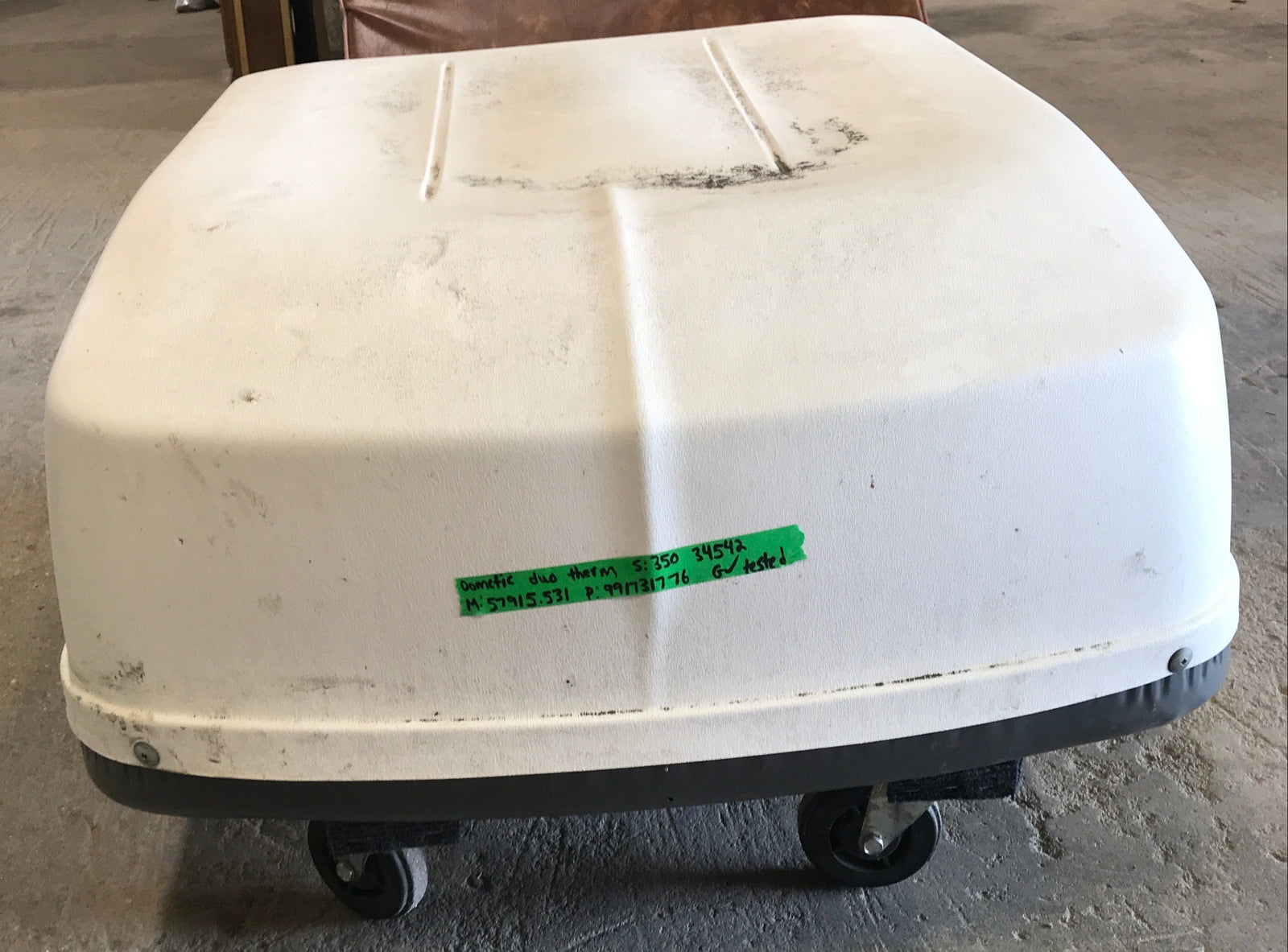 Used Duo-Therm Air Conditioner Head Unit 57915.531 - 13500 BTU Cool Only - Young Farts RV Parts