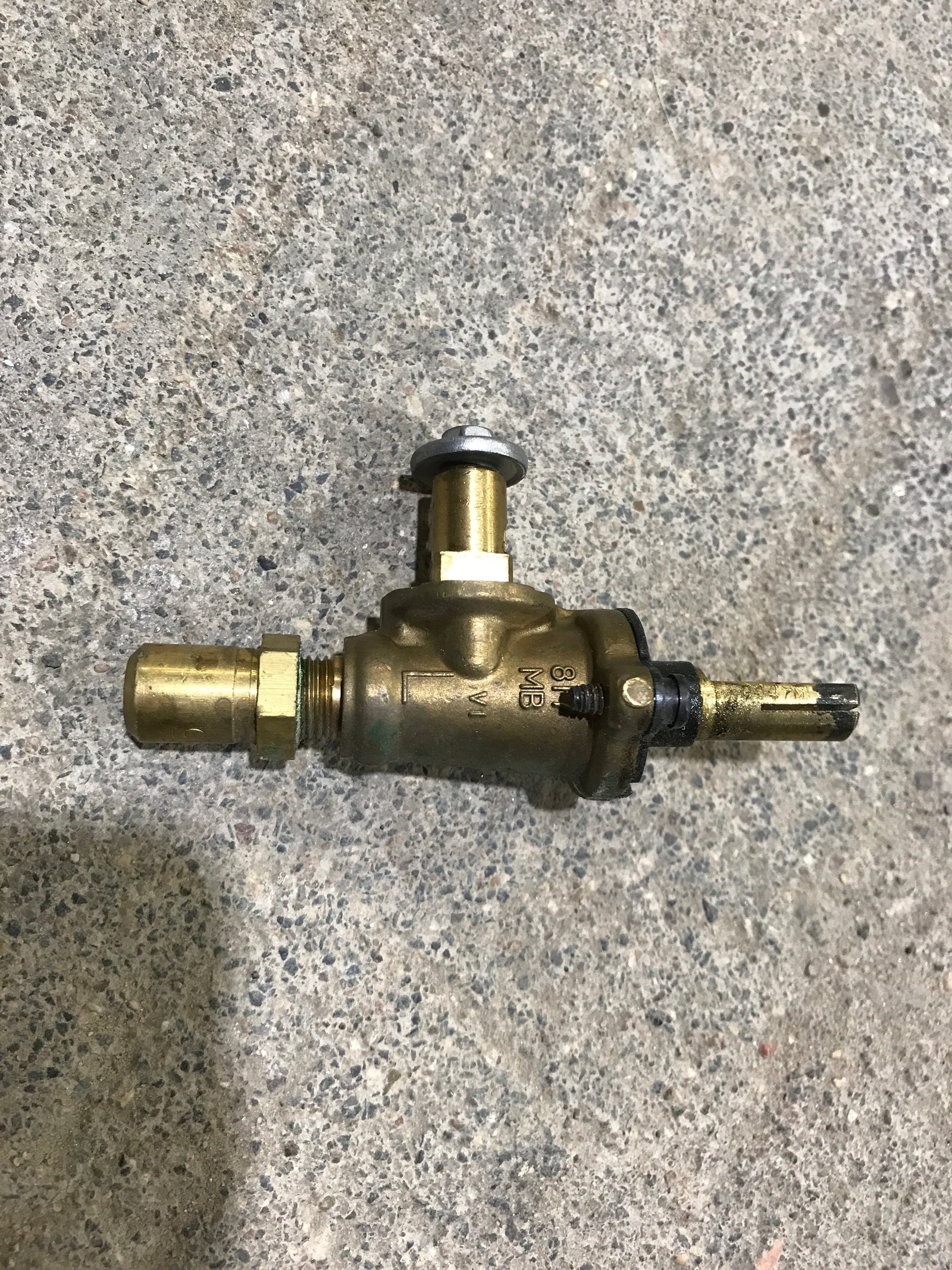 Used Magic Chef High Output Burner Valve - 74010757 - 9100 BTU