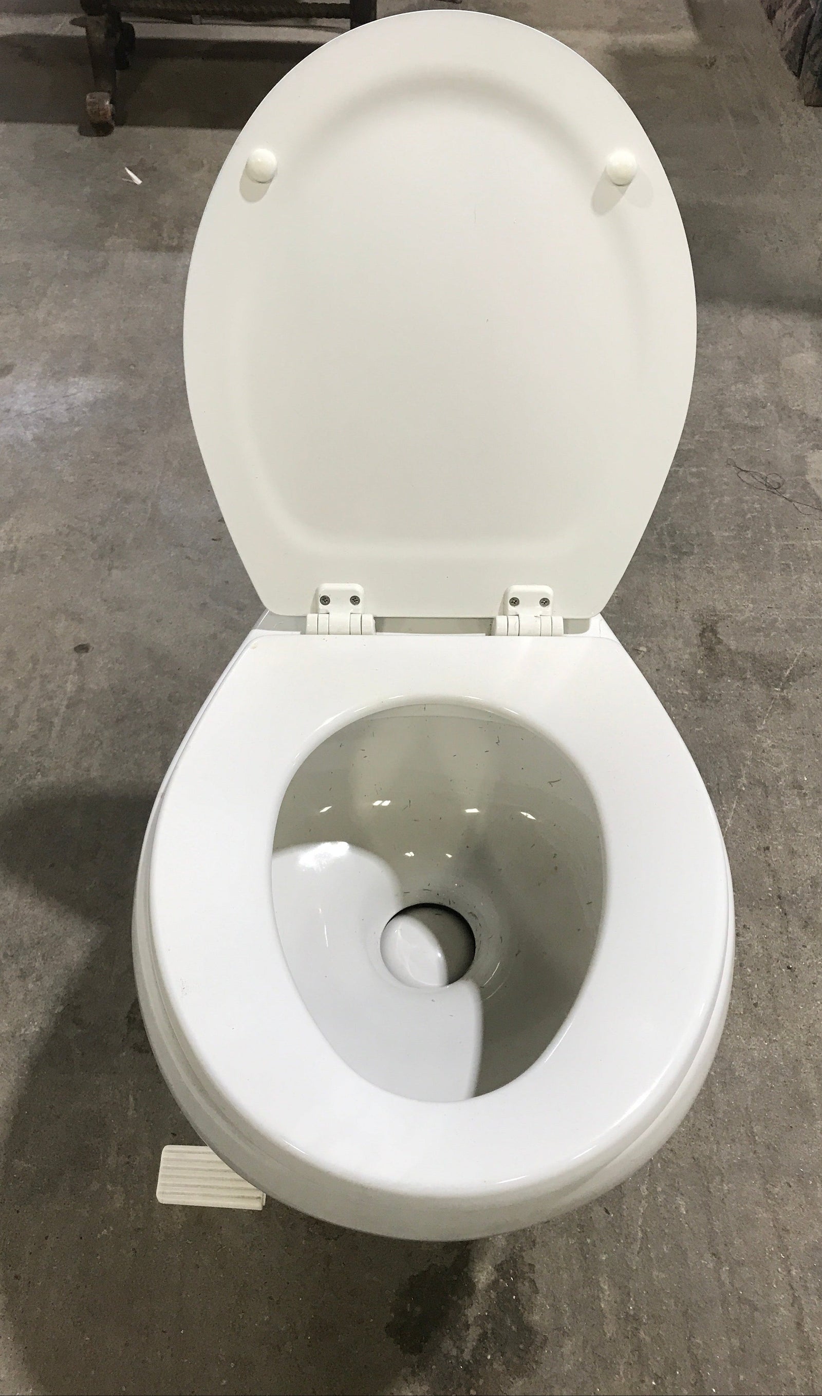 Used Complete Dometic Sealand Traveler Toilet, Foot Flush - 510+