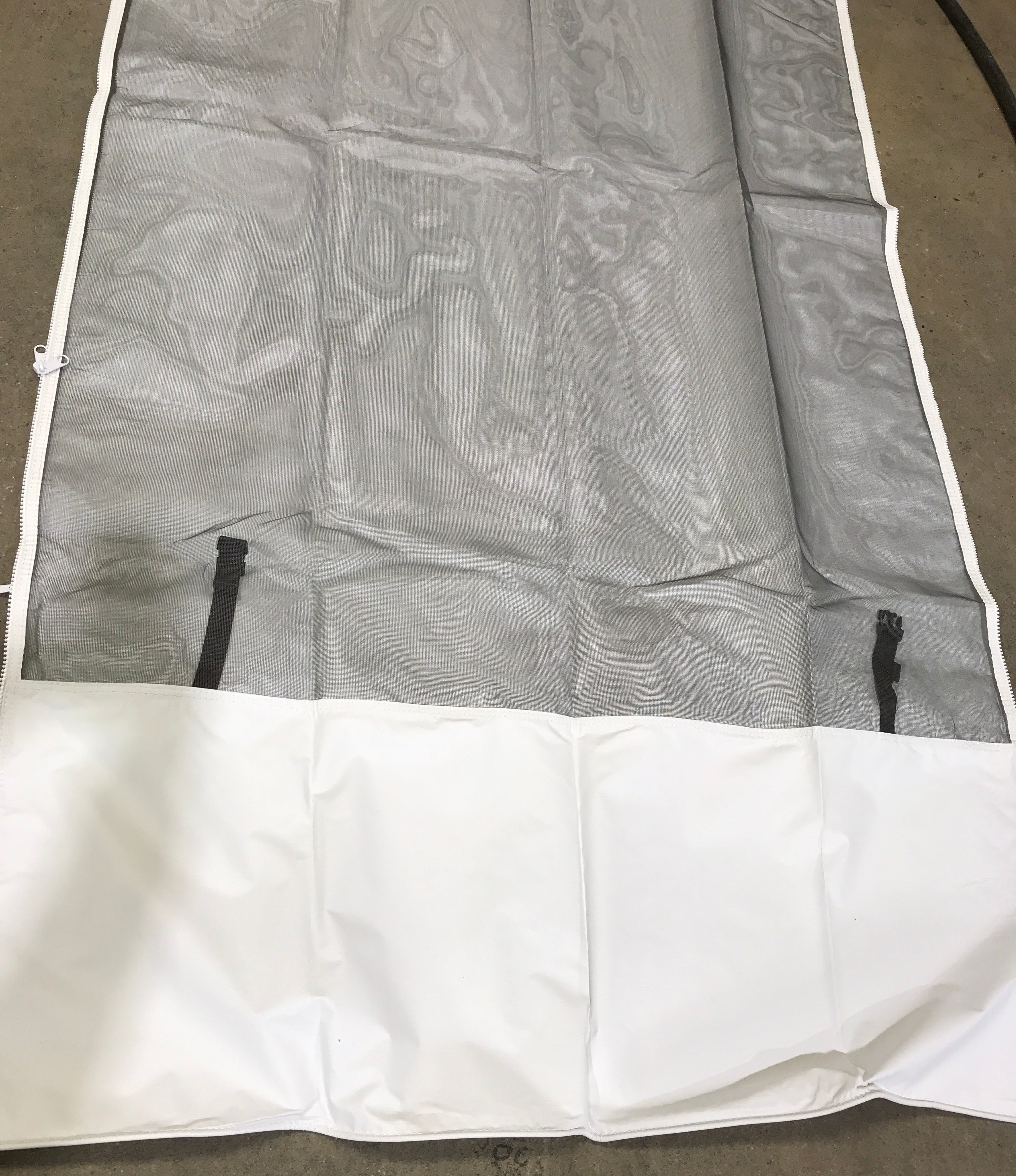 Used Fabric Panel for RV Awning Screen Room - 48"