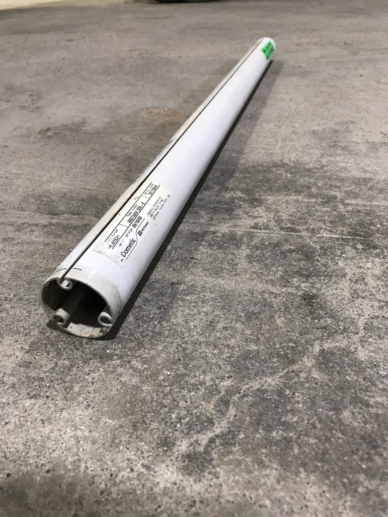 Used Dometic Window Awning Roller Tube 33 3/4