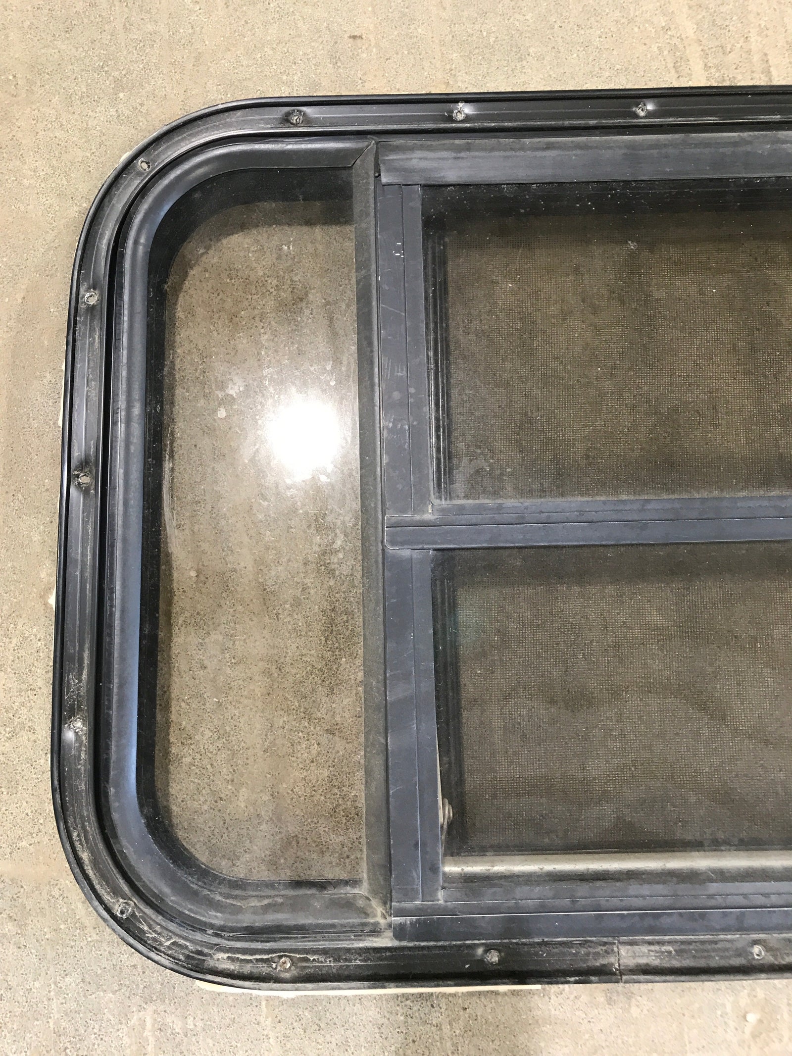 Used Black Radius Opening Window : 30 1/2