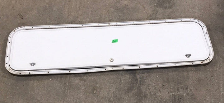 USED Radius Cornered Cargo Door 46" x 11 1/4" x 1/2" D - Young Farts RV Parts