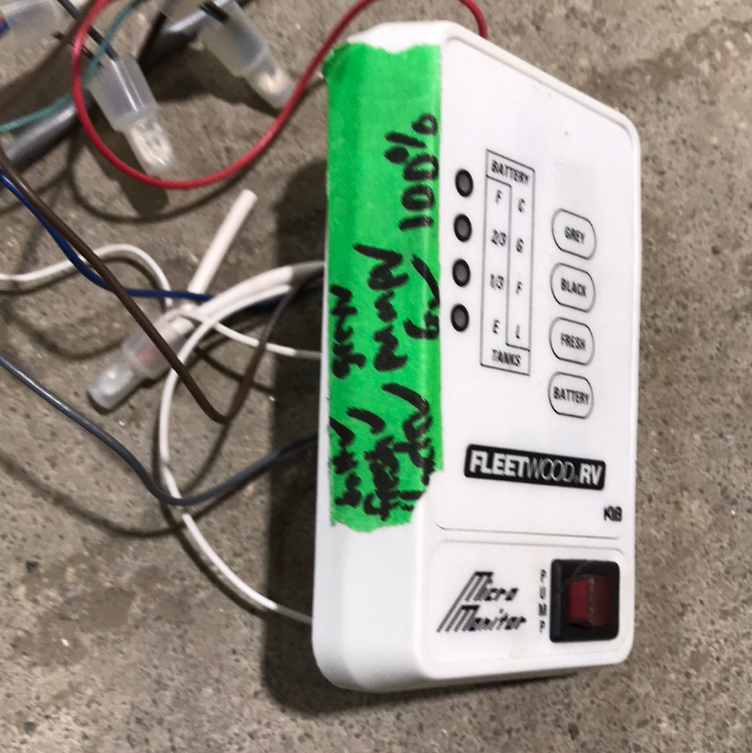 Used KIB Micro Monitor SUBPCBM2 - PCBM2-C  - YYZ - White