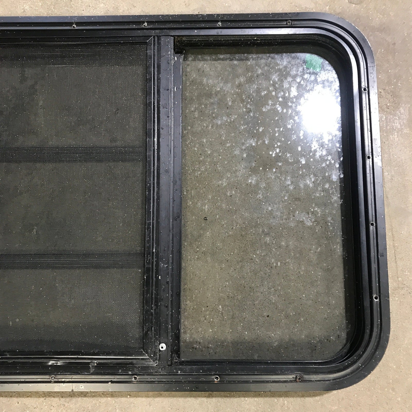 Used Black Radius Opening Window : 59.75