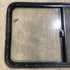 Used Black Radius Opening Window : 45.5" x 25.5" x 1.875" - Young Farts RV Parts