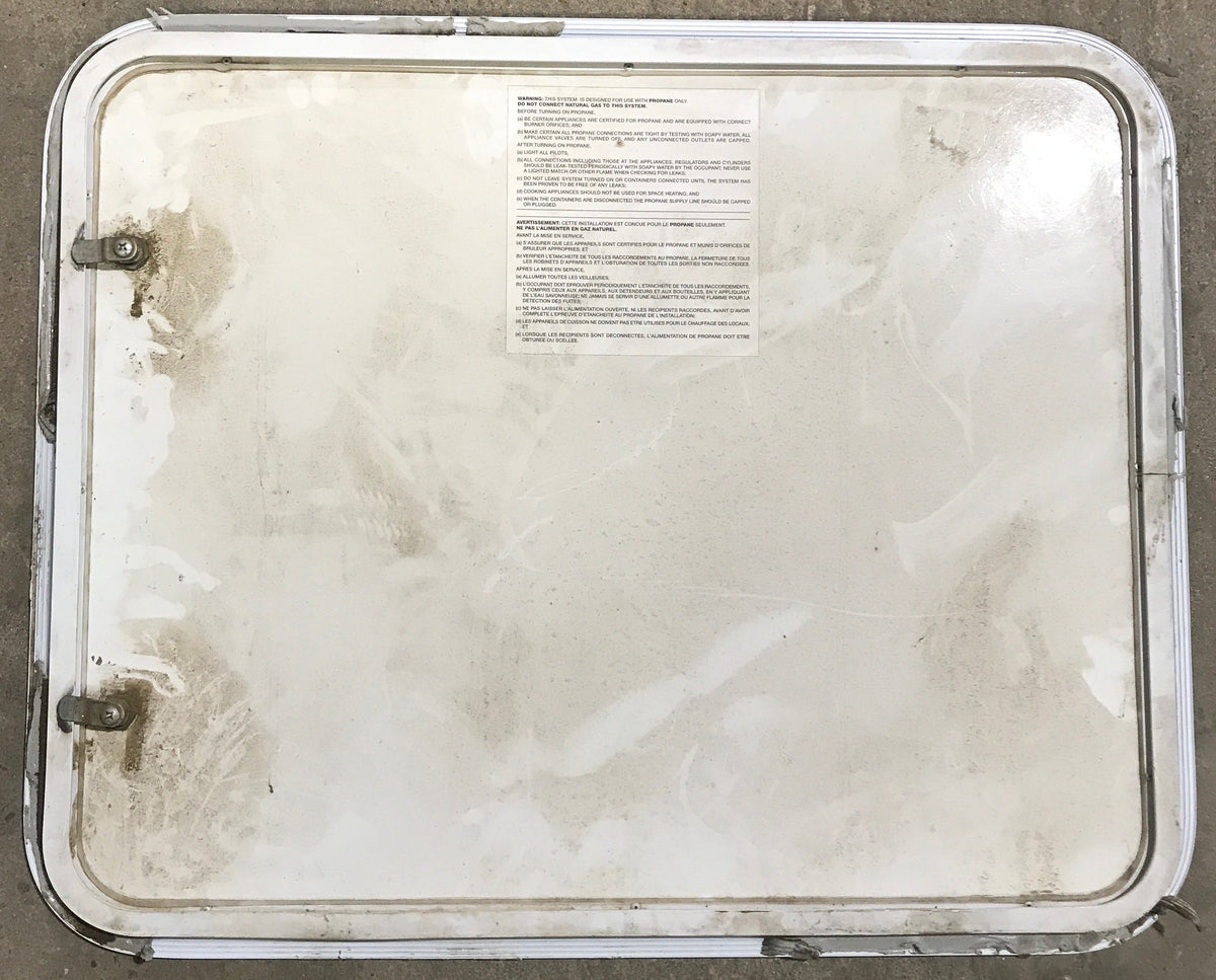 Used Radius Cornered Propane Cargo Door 29 1/2