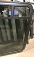 Used Black Radius Emergency Opening Window : 35 3/4" W x 36" H x 3/4"