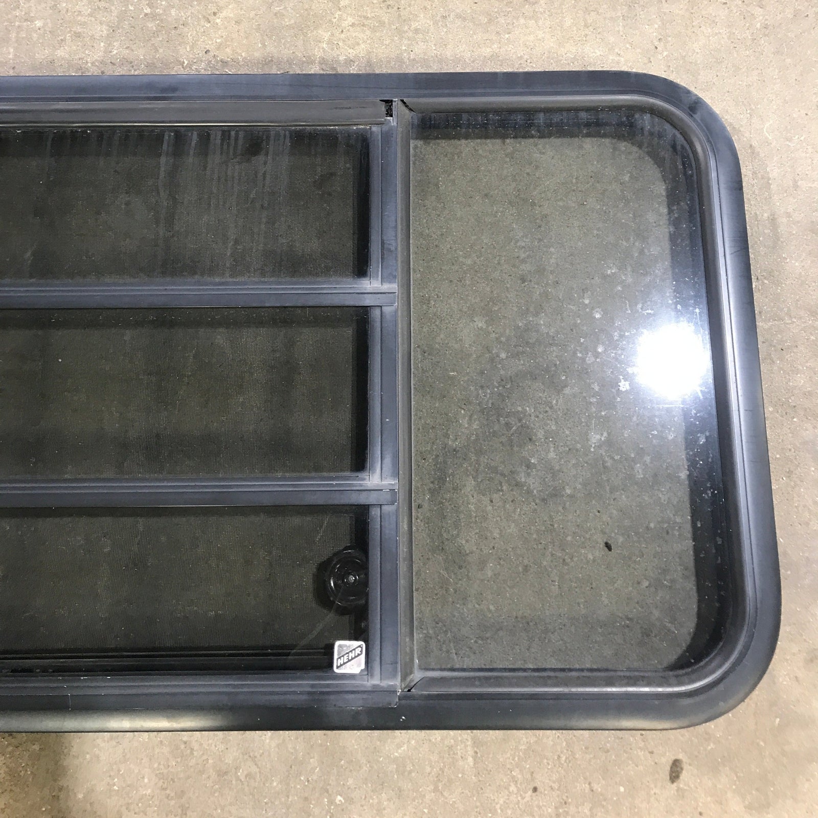 Used Black Radius Opening Window : 59.75